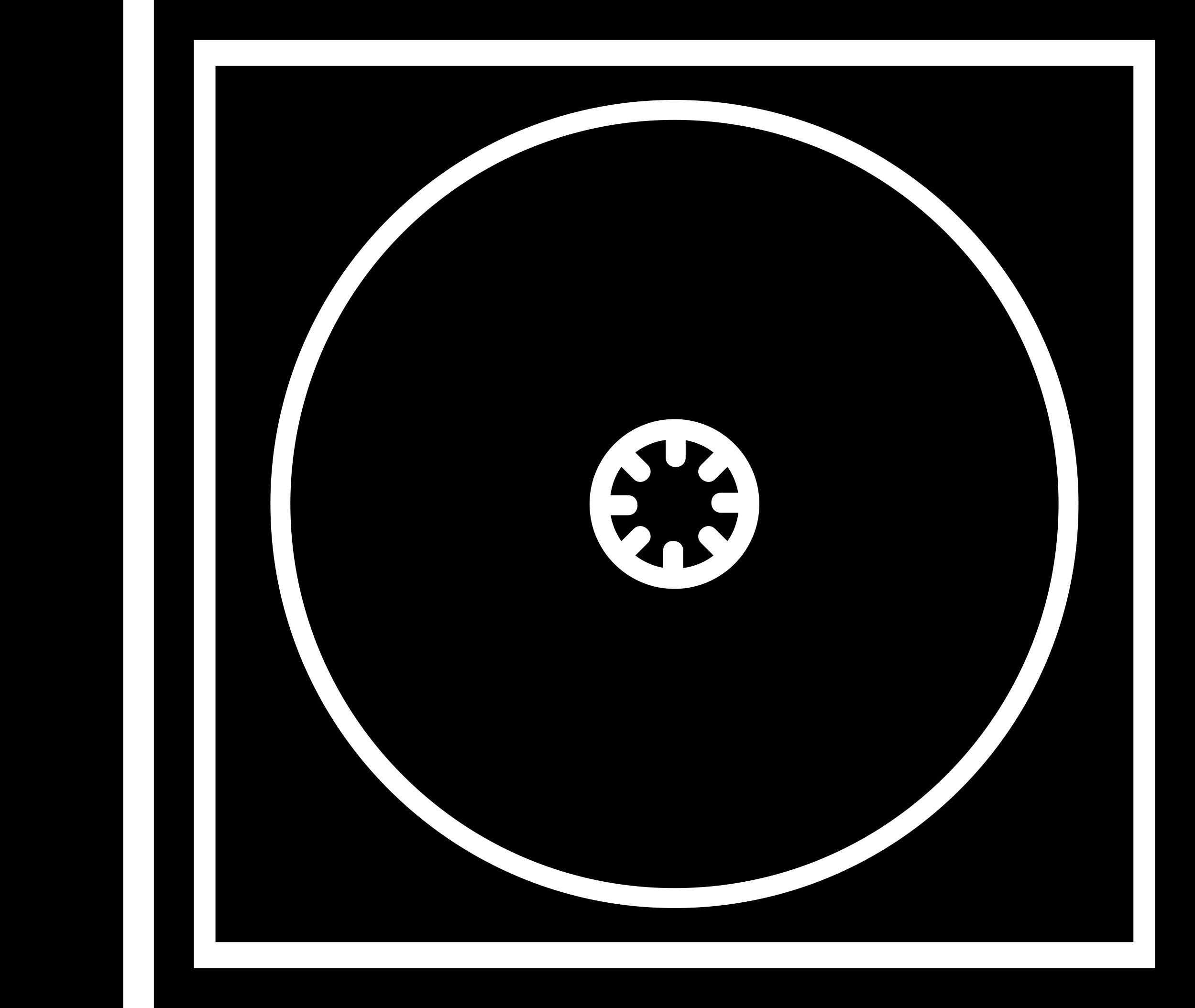 Music Disc Case With White Outlines Silhouette Cutting Svg Files Free Vectors